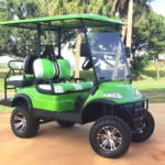 Advanced EV 6 Seater Golf Cart 4 Seater Green